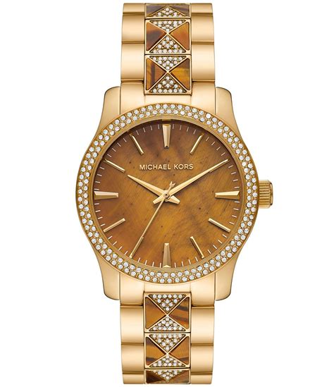 tri tone michael kors watch|Michael Kors Darci Three.